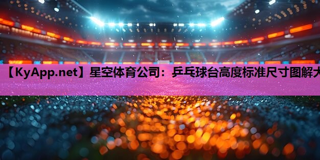 乒乓球台高度标准尺寸图解大 乒乓球台高度标准尺寸图解大